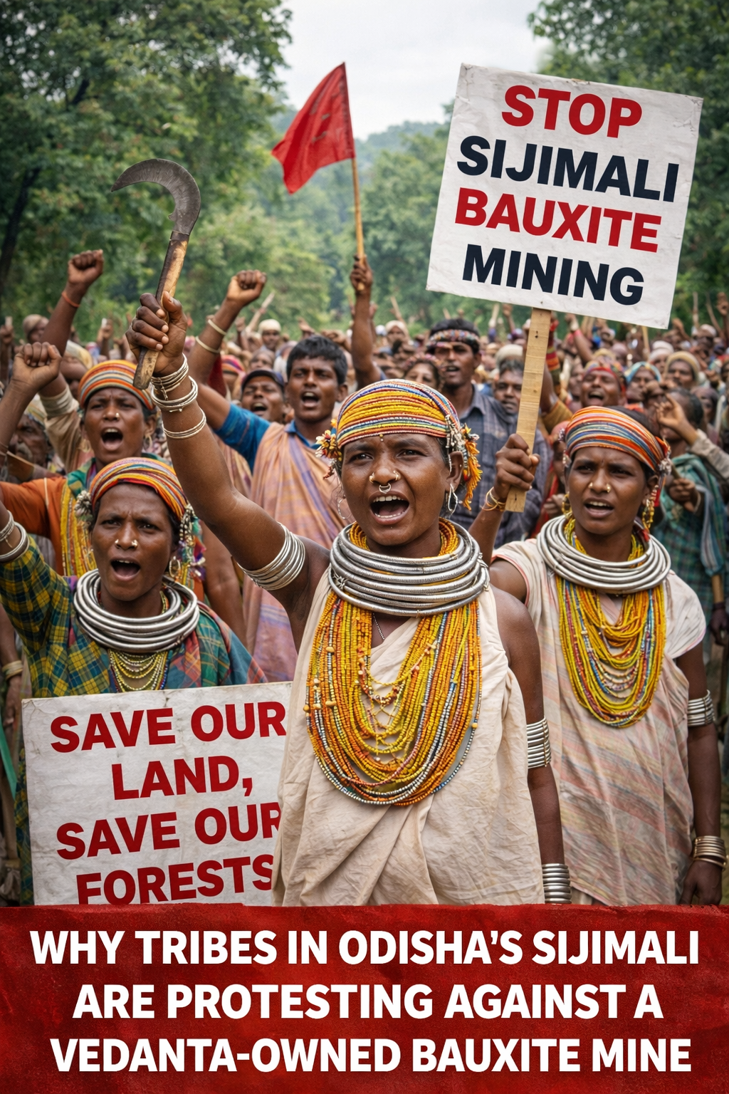 Clashes Erupt in Rayagada Over Sijimali Bauxite Project; Tribal Protests Intensify